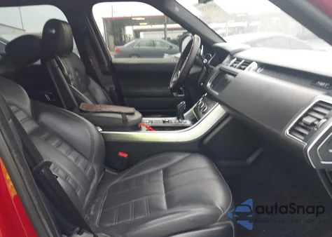 2016 Land Rover Range Rover Sport 3.0L V6 Supercharged Hse из США, поврежденный, VIN SALWS2PF0GA115690